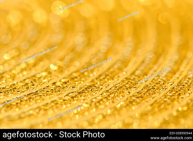 Golden abstract blur defocused background. Holidays concept