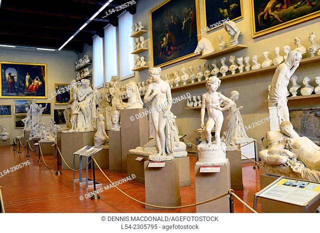 Work Room Accademia Galllery Florence Italy IT Renaissance EU Europe Tuscany