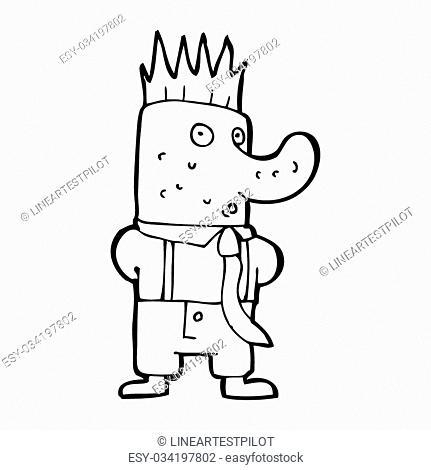 cartoon ugly boy, Stock Vector, Vector And Low Budget Royalty Free Image.  Pic. ESY-018607035 | agefotostock