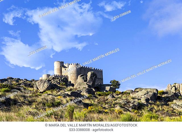 Castle of Manqueospese. Avila. Spain. Europe