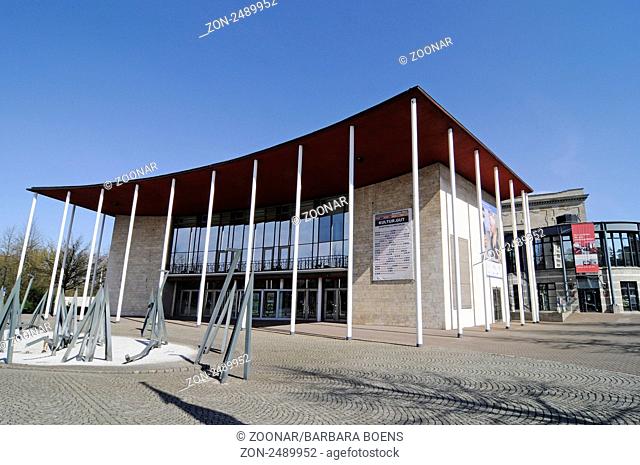 civic center, Muelheim an der Ruhr, Stadthalle, Nordrhein-Westfalen, North Rhine-Westphalia, Deutschland, Germany