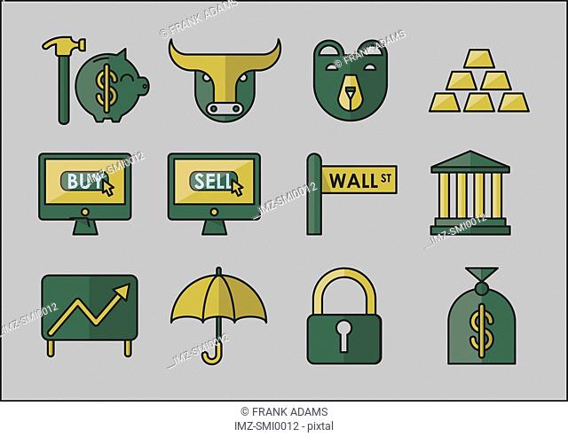 wall street icons