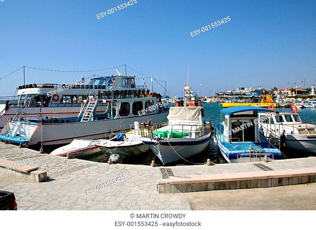 Larnaca Harbor Cyprus