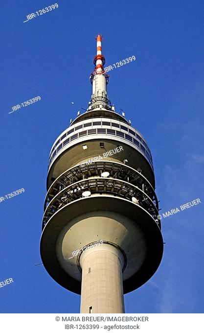 TV Tower, Olympic Park, Munich, Bavaria, Germany, Europe