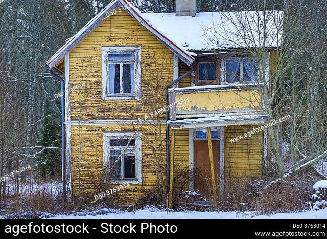 Solbacka, Sweden The abandonned Solbacka boarding school made famous by Jan Guillou's novel Ondskan