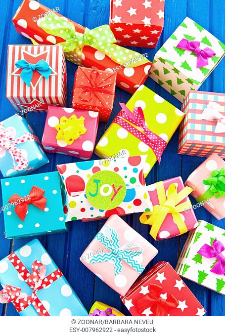 Colorful presents