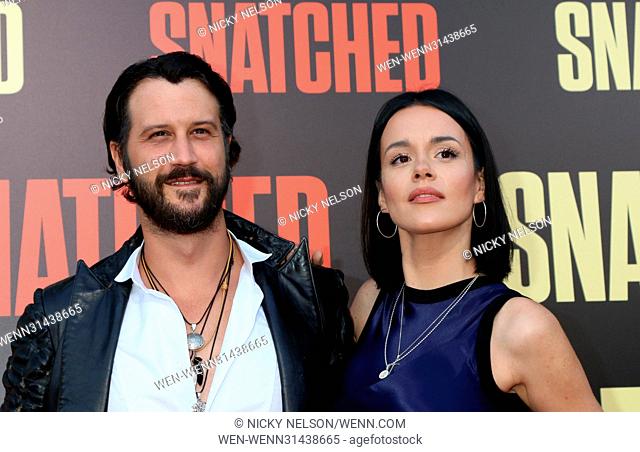 World premiere of 'Snatched' held at the Regency Village Theater in Los Angeles - Arrivals Featuring: Stefan Kapicic, Ivana Horvat Where: Westwood, California