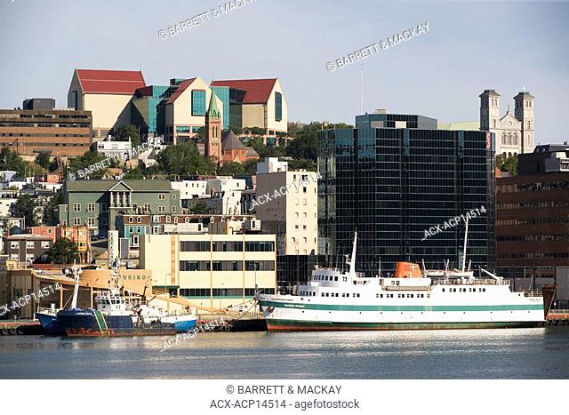 The Rooms, St. John's, Harbour, Newfoundland, NL, Canada, waterfront