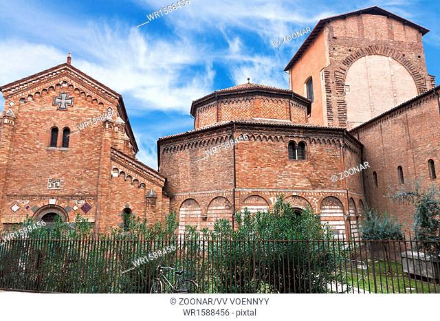 Santo Stefano's Abbey in Bologna, Italy