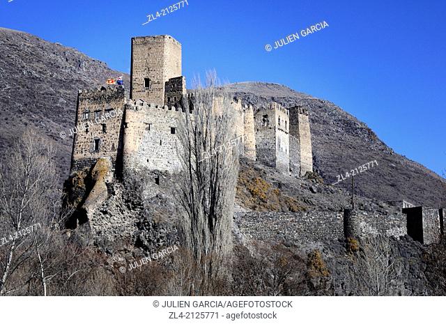 Khertvisi fortress. Georgia, Caucasus, Samtskhe-Javakheti, Akhaltsikhe area