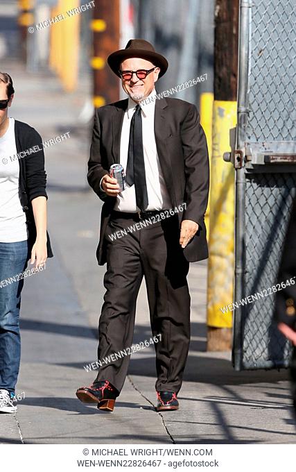 Bobcat Goldthwait arriving at ABC studios for Jimmy Kimmel Live! Featuring: Bobcat Goldthwait Where: Los Angeles, California