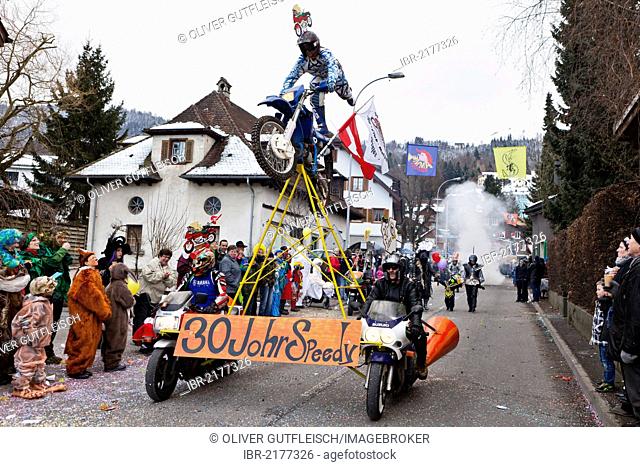 30th anniversary of the Speedy Gonzales Fan Club Malters, 35th Motteri-Umzug parade in Malters, Lucerne, Switzerland, Europe