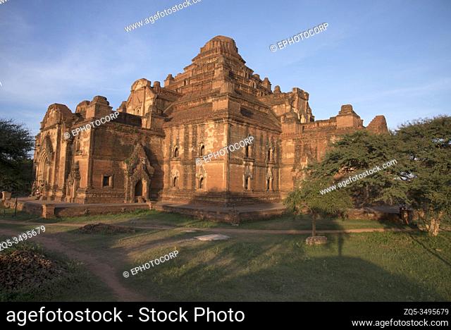 Myanmar: Bagan- Dhamayan Gyi Temple, A. D. 1163-1163. General View from South-East