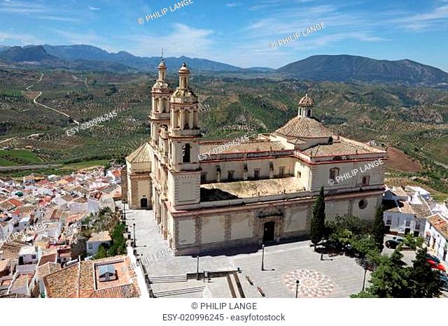 Cathedral of Olvera, Andalusia, Spain