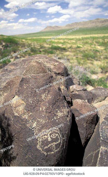New Mexico. Petroglyphs. Three Rivers National Recreation Site