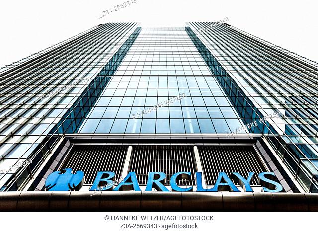 Barclays at Canary Wharf, London, UK