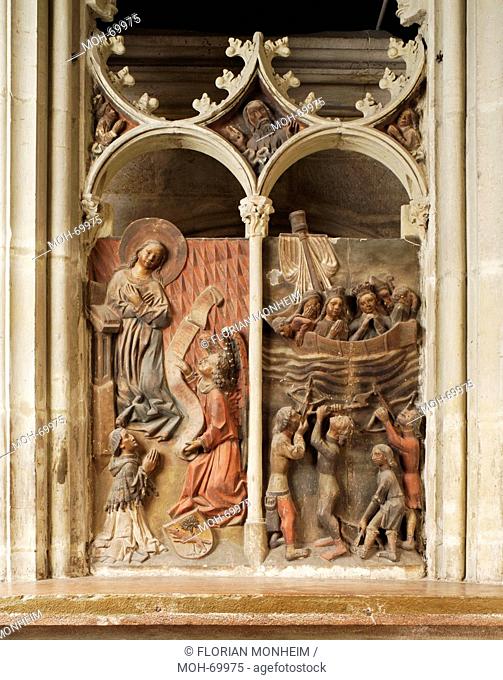 Ursula-Altar um 1420/1430, Ursula-Relief