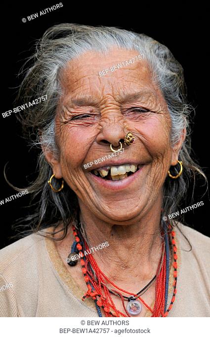 Nepal, Portrait of a Nepalese Women