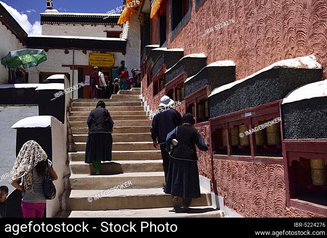 Thiksey Monastery, Ladakh, Jammu and Kashmir, India, Asia