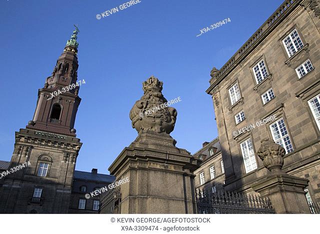 Christiansborg Royal Palace; Danish Parliament; Copenhagen; Denmark