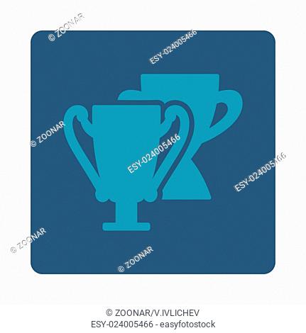 Trophy cups icon from Award Buttons OverColor Set