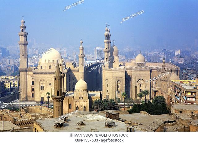 Sultan Hassan and al Rifai mosques, Cairo, Egypt