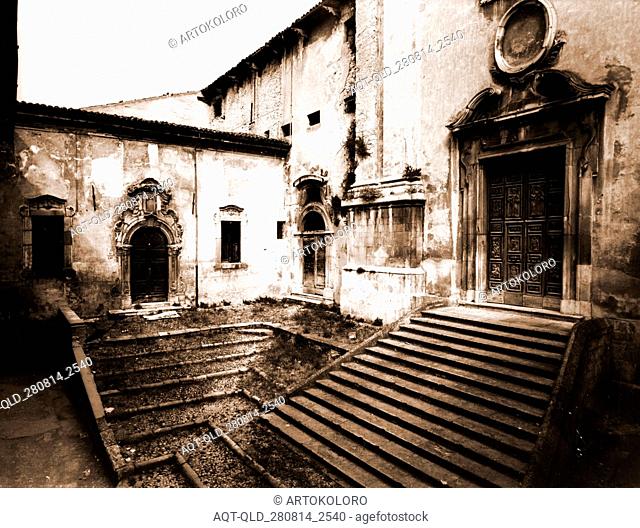 Abruzzo, Aquila, Sulmona, S. Chiara, Italy, 20th century, photo, photography, Europe