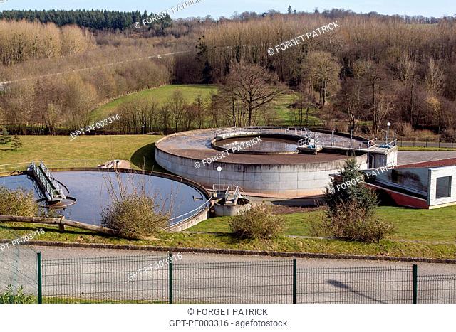 WASTEWATER TREATMENT PLANT OF THE TOWN OF L'AIGLE, (61) ORNE, LOWER NORMANDY, FRANCE