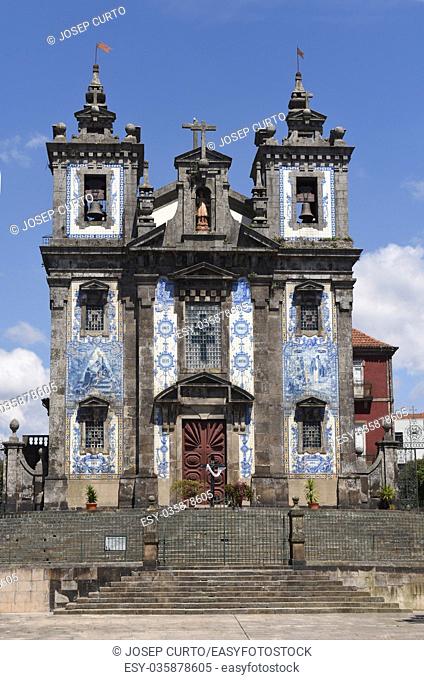 San Indefonso church, Oporto, Portugal