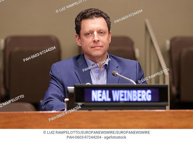 United Nations, New York, USA, November 21 2017 - Neal Weinberg Participated on a Panel discussion on the occasion of World TV Day 2017 today at the UN...