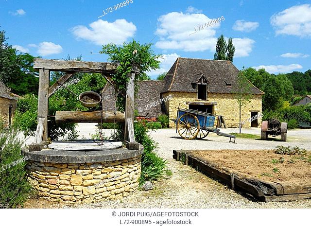 Village du Bournat ecomuseum, Le Bugue, Perigord, Dordogne, Aquitaine, France