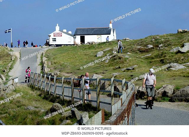 First and Last House Land's End Cornwall England