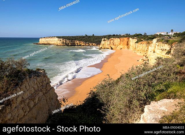 Praia Nova, Atlantic Ocean, Porches, Algarve, Faro, Portugal