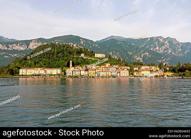 Como Lake and Bellagio Town in Italy