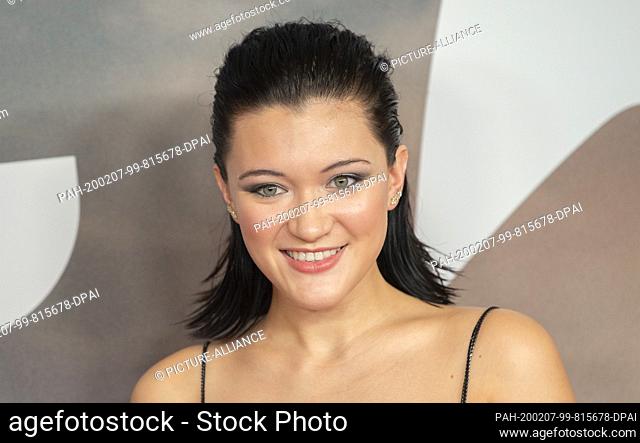 06 February 2020, Berlin: Isa Briones, actress from Great Britain, comes to the ""Star Trek: Picard"" event at the Zoo Palast. Photo: Paul Zinken/dpa