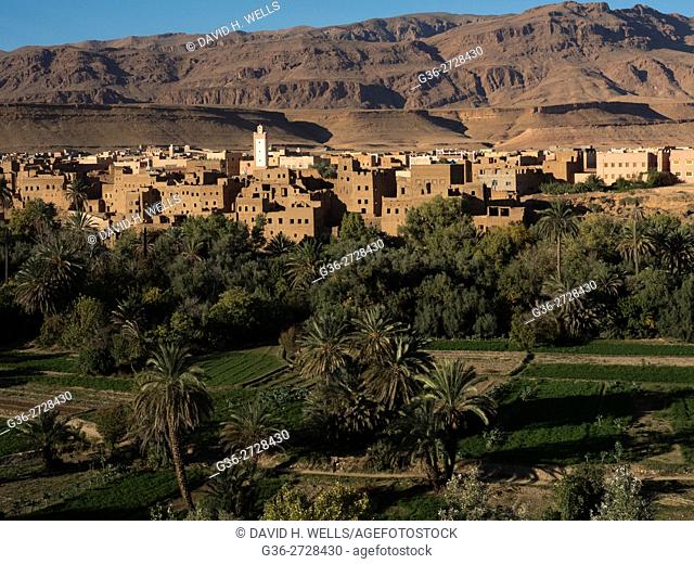 Residential structures in Dades Valley, Morocco