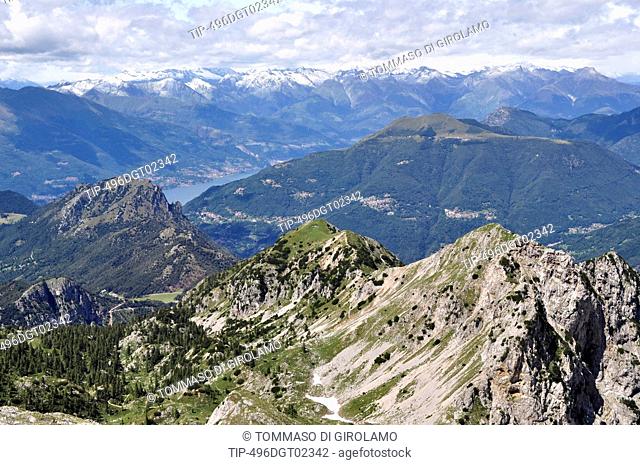 Italy, Lombardy, Mount Grigna, the Grignone