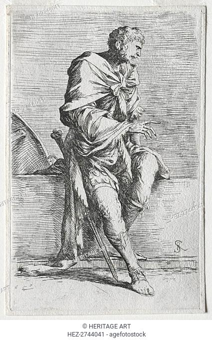 The Figurine Series: Figurina, 1656-57. Creator: Salvator Rosa (Italian, 1615-1673)