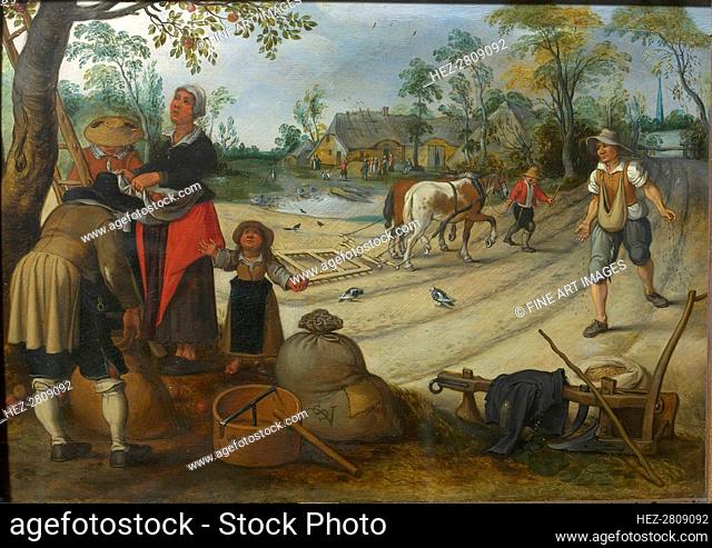 The Month of September, c. 1618. Creator: Vrancx, Sebastiaen (1574-1647)