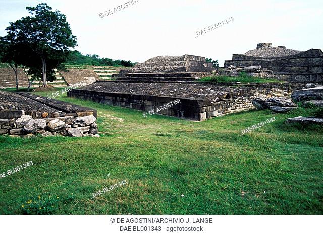 North court (tlachtli) for Juego de Pelota (Mesoamerican ballgame), El Tajin (Unesco World Heritage List, 1992), Veracruz, Mexico