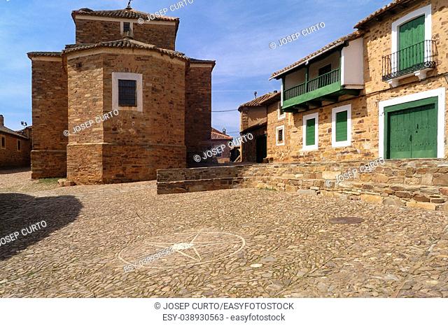 Village of Castrillo de los Polvazares, Astorga, Leon province, Castilla-Leon, Spain
