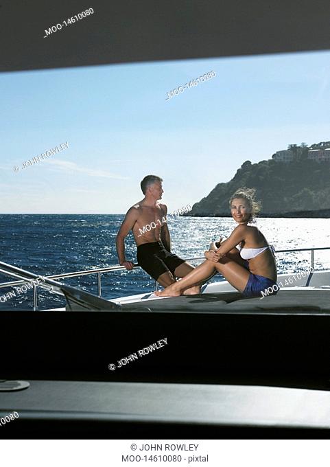 Couple on a Boat