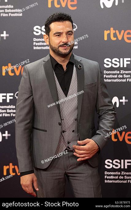 Antonio Velazquez attends to ""Las Leyes de La Frontera"" premiere during the 69th San Sebastian International Film Festival at Kursaal September 25