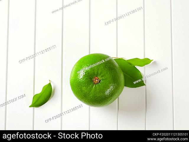 Sweetie fruit (green grapefruit, pomelit) - a cross between a grapefruit and a pomelo