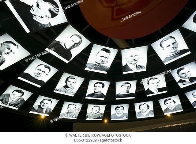 Canada, Quebec, Montreal, Bell Centre, Montreal Canadiens Hall of Fame, in arena of Montreal hockey team