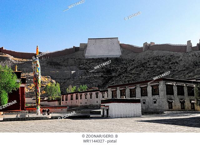 Gyantse monastery Palkhor Tibet China