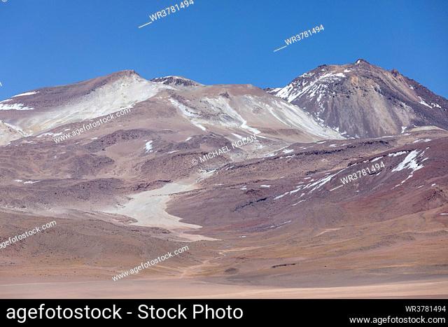 The high altiplano near the Eduardo Avaroa Andean Fauna National Reserve, Potosi Department, Bolivia, South America
