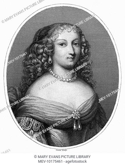 MARIE DE HAUTEFORT, duchesse de SCHOMBERG Influential French court lady, confidante of cardinal Richelieu