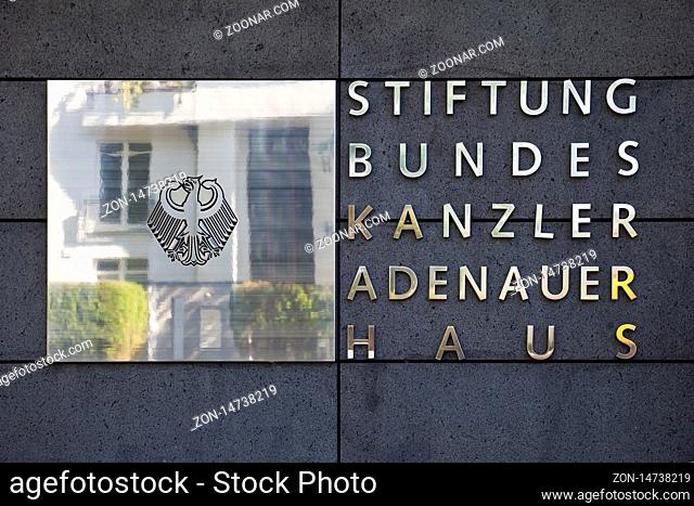 Stiftung Bundeskanzler-Adenauer-Haus, Bad Honnef, Nordrhein Westfalen, Deutschland, Europa