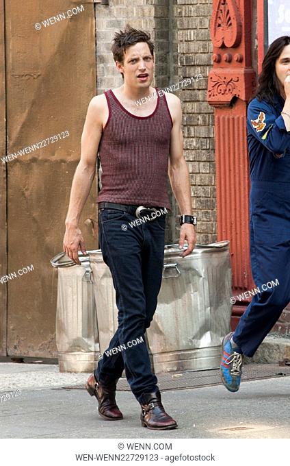 James Jagger on the set of HBO's untitled Rock n Roll project Featuring: James Jagger Where: New York, New York, United States When: 29 Jul 2015 Credit: WENN
